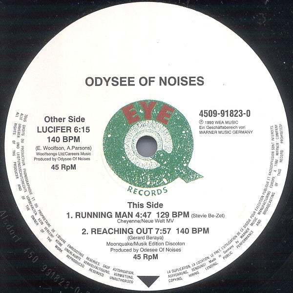 Odysee Of Noises* : Lucifer (12")