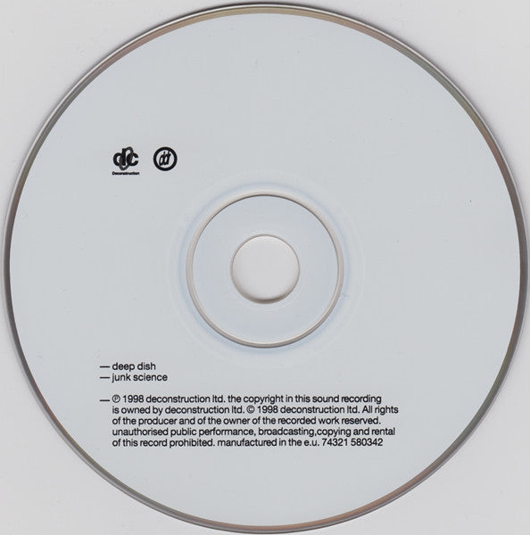 Deep Dish : Junk Science (CD, Album)