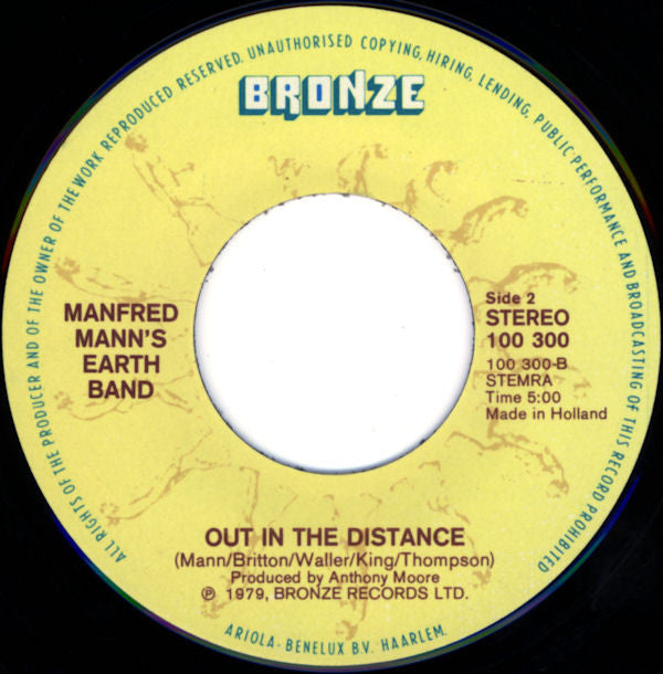 Manfred Mann's Earth Band : You Angel You (7", Single)