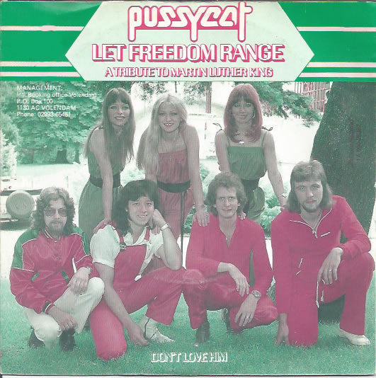 Pussycat (2) : Let Freedom Range (A Tribute To Martin Luther King)  (7", Single)