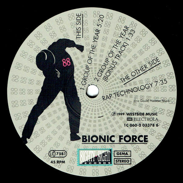 Bionic Force : Rap Technology (12")