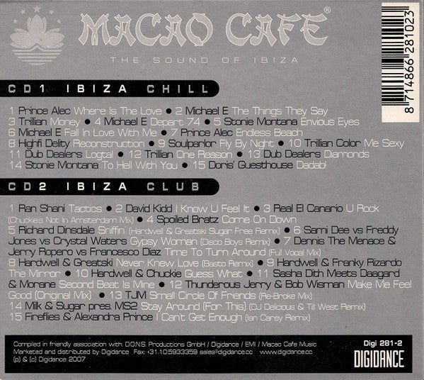 Various : Macao Cafe (The Sound Of Ibiza) (2xCD, Comp)