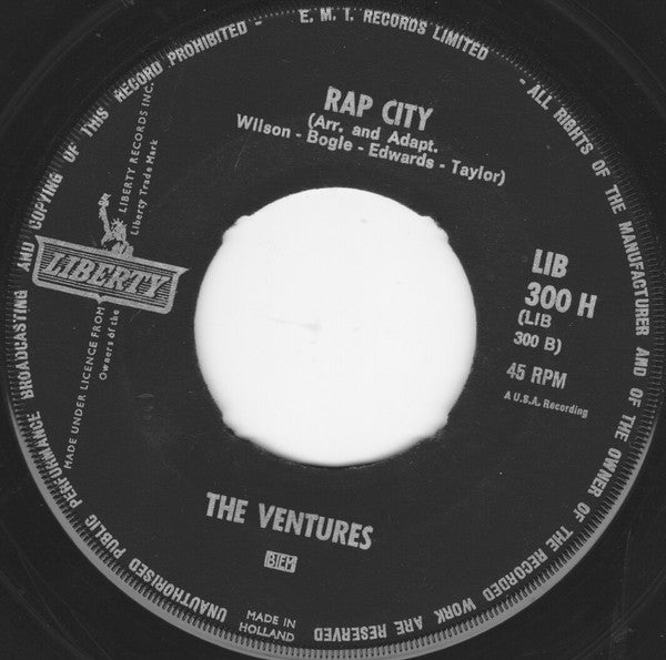 The Ventures : Slaughter On Tenth Avenue (7", Single)