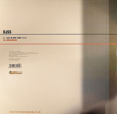 DJ SS : Lost In  New York (Remix) / Shockwaves (12")