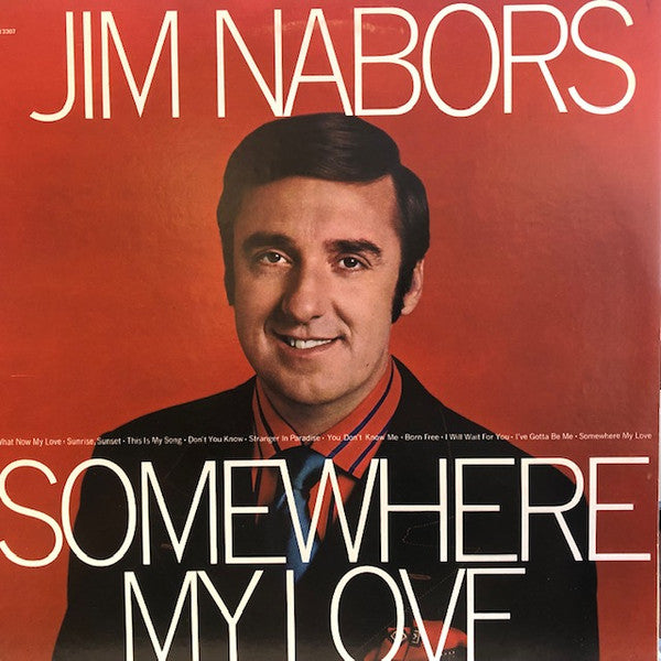 Jim Nabors : Somewhere My Love (LP, Comp)