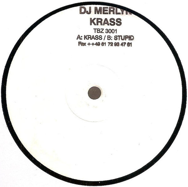 DJ Merlyn : Krass (12")
