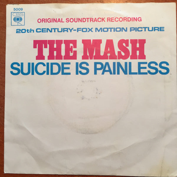 The Mash : Suicide Is Painless (7", Single)