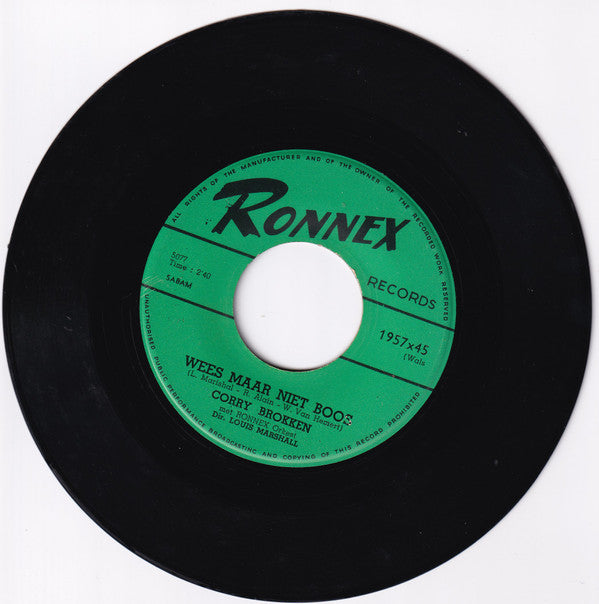 Corry Brokken, Ronnex Orchestra : Net Als Toen (7", Single)