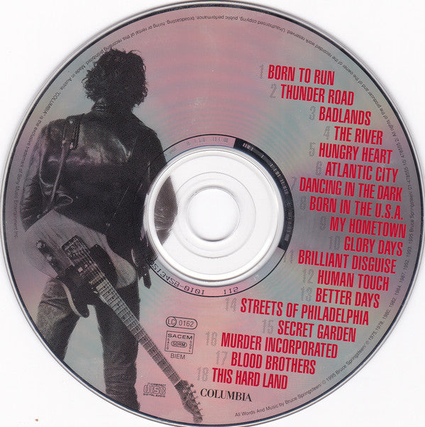 Bruce Springsteen : Greatest Hits (CD, Comp, RE)