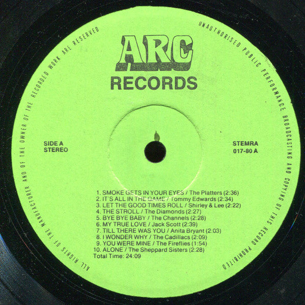 Various : 20 Super Oldies Of The 50' S Vol. 17 (LP, Comp)