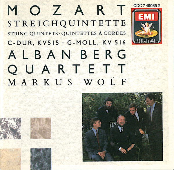 Wolfgang Amadeus Mozart - Alban Berg Quartett, Markus Wolf (2) : Streichquintette / String Quintets (CD)