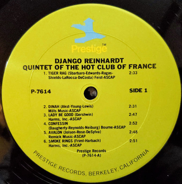 Quintette Du Hot Club De France : First Recordings! (LP, Comp, RE, RM, Blu)