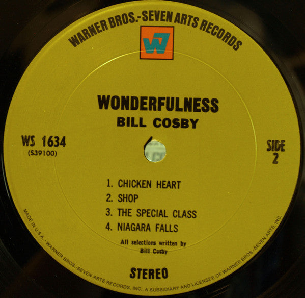 Bill Cosby : Wonderfulness (LP, Album, RE)