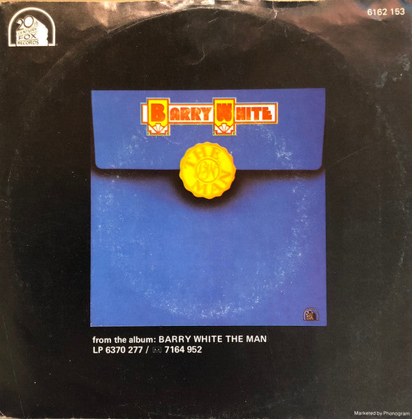 Barry White : Just The Way You Are (7")