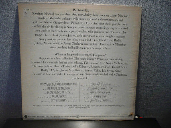 Nancy Wilson : But Beautiful (LP, Album)