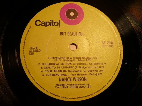 Nancy Wilson : But Beautiful (LP, Album)