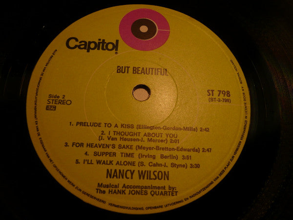 Nancy Wilson : But Beautiful (LP, Album)