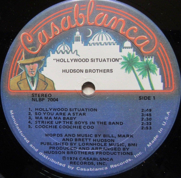 Hudson Brothers : Hollywood Situation (LP, Album, RP)