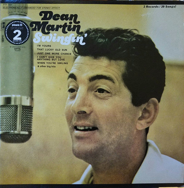 Dean Martin : Swingin' (2xLP, Comp, Gat)