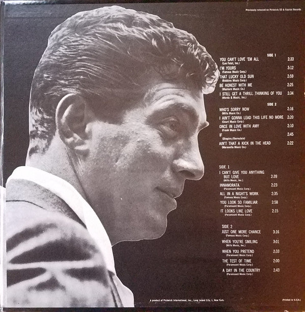 Dean Martin : Swingin' (2xLP, Comp, Gat)