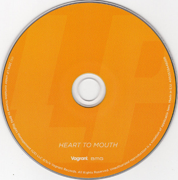 L.P. (3) : Heart To Mouth (CD, Album, Dig)