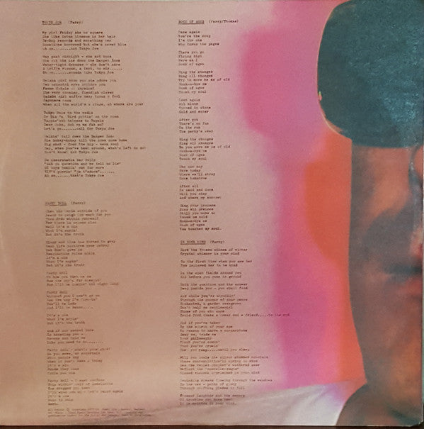 Bryan Ferry : In Your Mind (LP, Album, Mon)