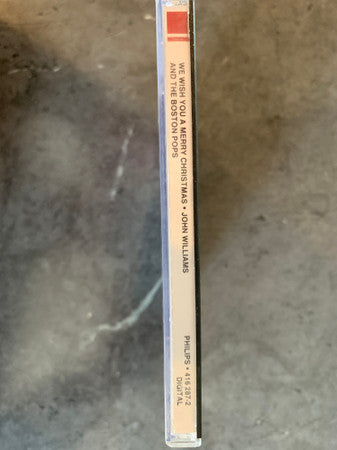 John Williams (4) & Boston Pops Orchestra : We Wish You A Merry Christmas (CD)