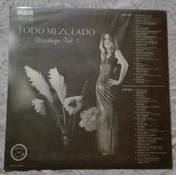 Various : Todo Mezclado Discotheque Vol. 7 (LP, Comp, Mono)