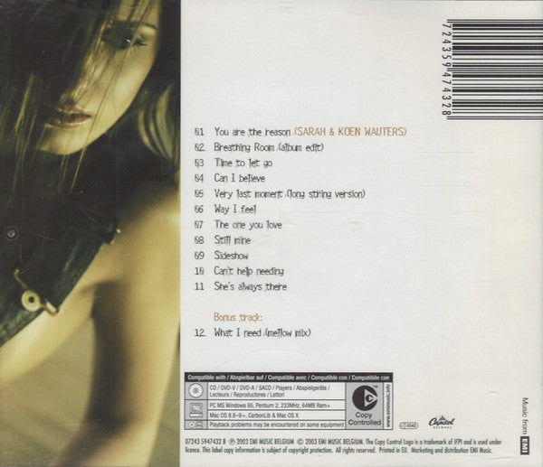 Sarah (9) : Found My Space (CD, Album, Copy Prot.)