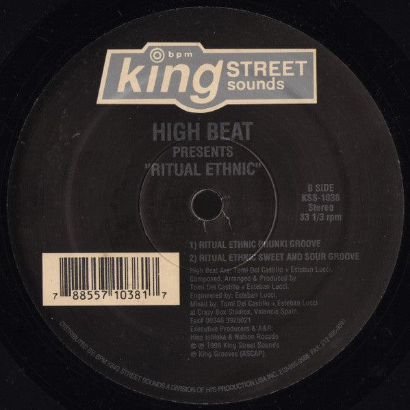 High Beat : Ritual Ethnic (12")