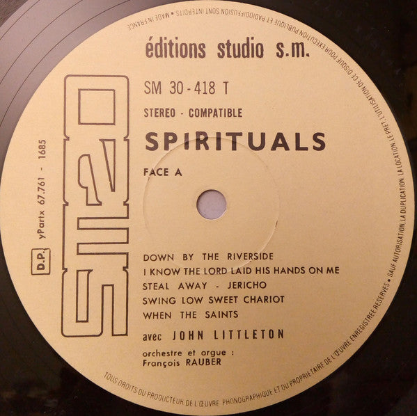 John Littleton : Spirituals (LP, RE)