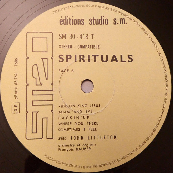 John Littleton : Spirituals (LP, RE)