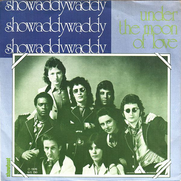 Showaddywaddy : Under The Moon Of Love (7", Single, Whi)