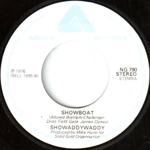 Showaddywaddy : Under The Moon Of Love (7", Single, Whi)