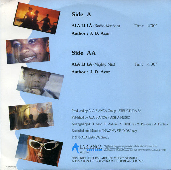 Denis Azor : Ala Li La (7")