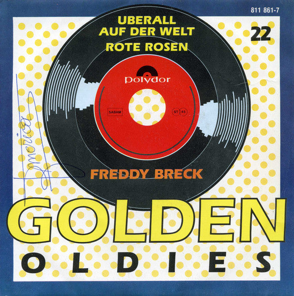 Freddy Breck : Überall Auf Der Welt / Rote Rosen (7", Single, RE)