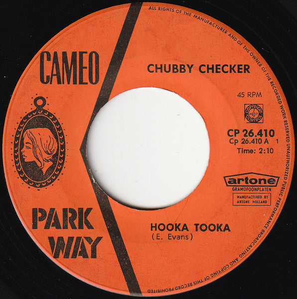 Chubby Checker : Hooka Tooka / Ole Anna (7", Single)