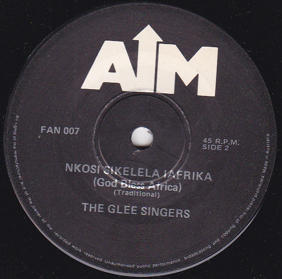 All Night Radio (2) Featuring The Glee Singers (2) : (Stop The) Reign Of Fire / Nkosi Sikelela IAfrika (God Bless Africa) (7", Single)