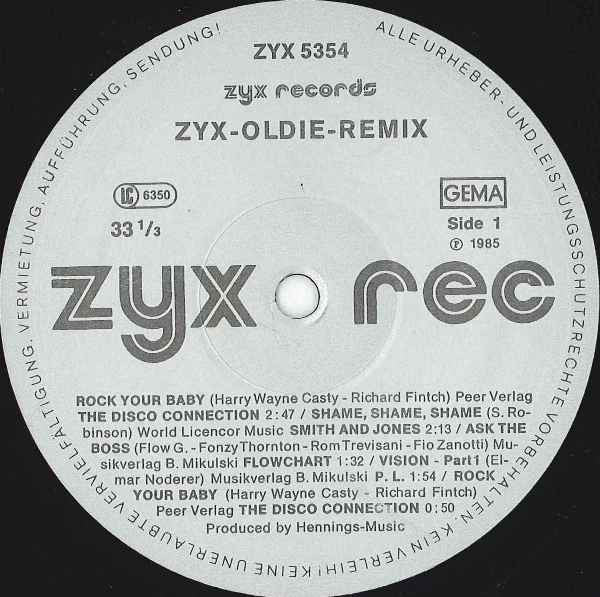 Various : ZYX-Oldie-Remix (12", Mixed)