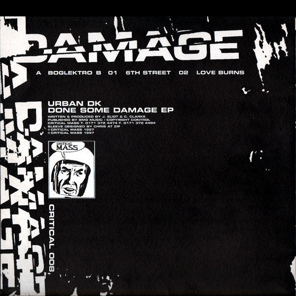 Urban D.K. : Done Some Damage EP (12")