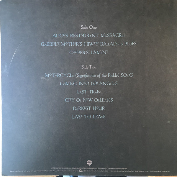 Arlo Guthrie : The Best Of Arlo Guthrie (LP, Comp, Los)