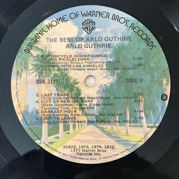 Arlo Guthrie : The Best Of Arlo Guthrie (LP, Comp, Los)