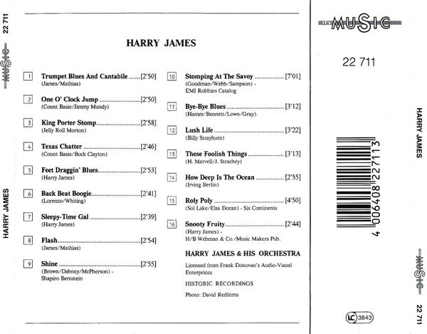Harry James (2) : Harry James (CD, Comp)