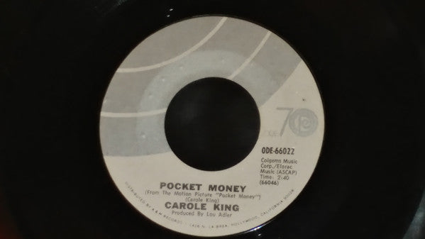Carole King : Sweet Seasons / Pocket Money (7", Single, Mono, Styrene)
