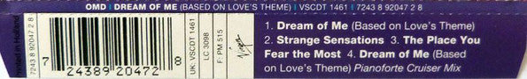 Orchestral Manoeuvres In The Dark : Dream Of Me (Based On Love's Theme) (CD, Maxi)