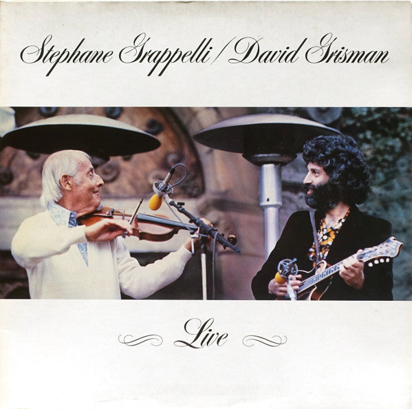 Stéphane Grappelli / David Grisman : Live (LP, Album, Gat)