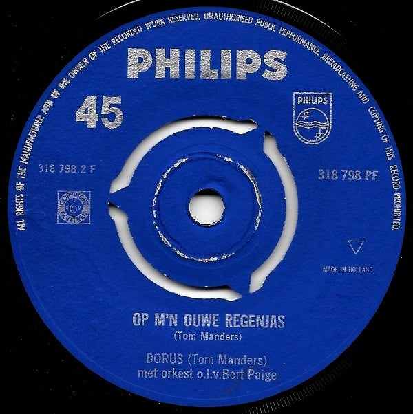 Dorus Met Orkest o.l.v. Pi Scheffer : Figaro - Parodie (7", Single, Mono)