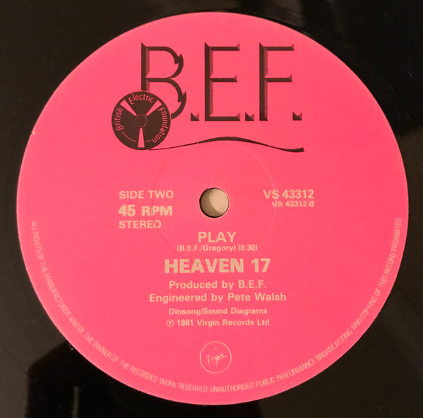 Heaven 17 : Play To Win (12", Single)