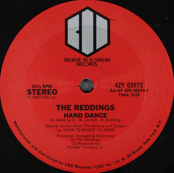 The Reddings : On The Outside Looking In (12")