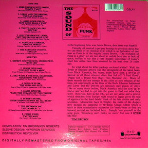 Various : The Sound Of Funk Volume 1 (LP, Comp)